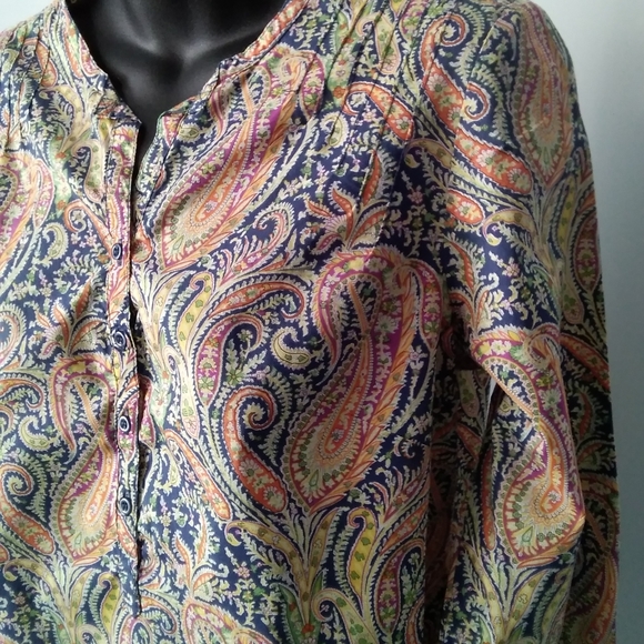 LIBERTY of LONDON  Art Fabrics Tunic Top - Picture 7 of 10